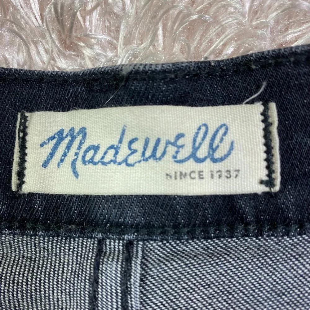 Madewell High Riser Skinny Cut Off‎ Jean Shorts - Picture 8 of 9